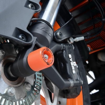 Chrániče přední vidlice, KTM 125/200/390 Duke, RC 125/200, oranžové